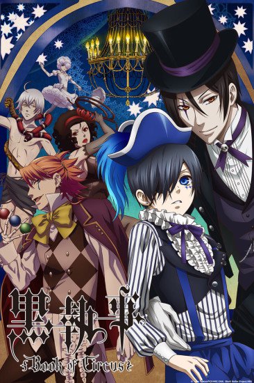 Kuroshitsuji: Book of Circus – Todos os Episódios